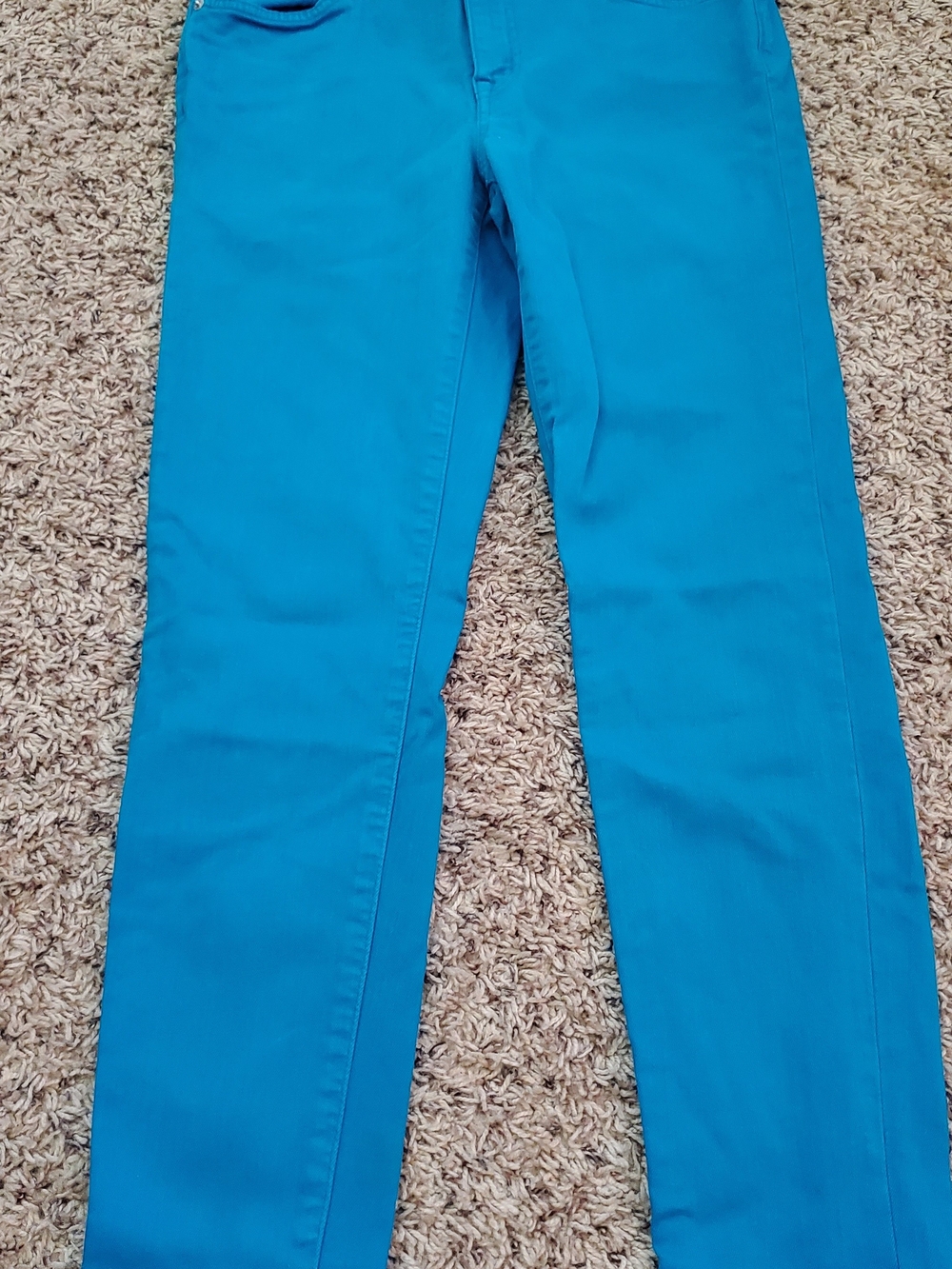 Lauren Ralph Lauren Women's Teal Jeans - Size 8